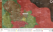 مواقع النفوذ والسيطرة - مدينة حلب 17 تموز 2016