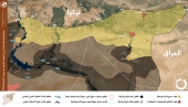مواقع النفوذ والسيطرة في في الجبهات الشرقية من سورية - 20 شباط 2016
