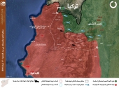 مواقع النفوذ والسيطرة في ريف اللاذقية - 17 شباط 2016